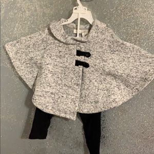 MAX STUDIO- 2 Piece girl’s cape set.
